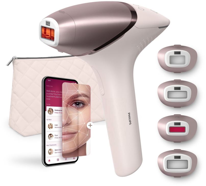 IPL epilátor Philips Lumea Series 9900 SkinAI IPL BRI977/00