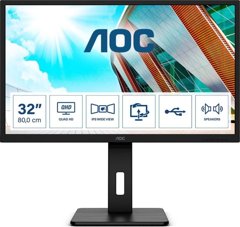 LCD monitor 32" AOC Q32P2
