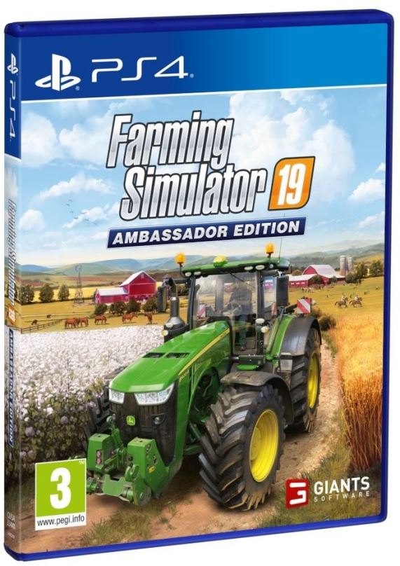 Hra na konzoli Farming Simulator 19: Ambassador Edition - PS4