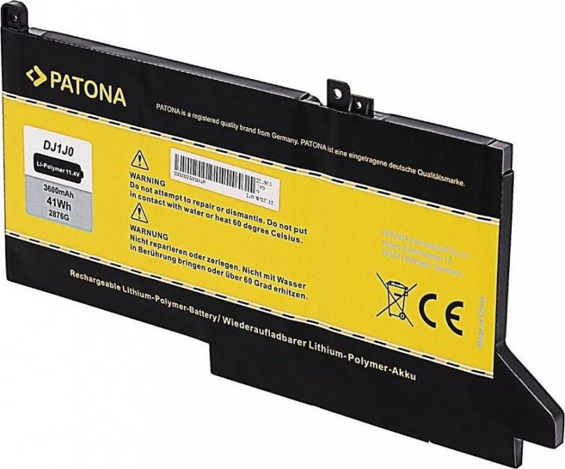 Baterie do notebooku Patona pro DELL Latitude 12 3600mAh Li-Pol 11,4V PGFX4