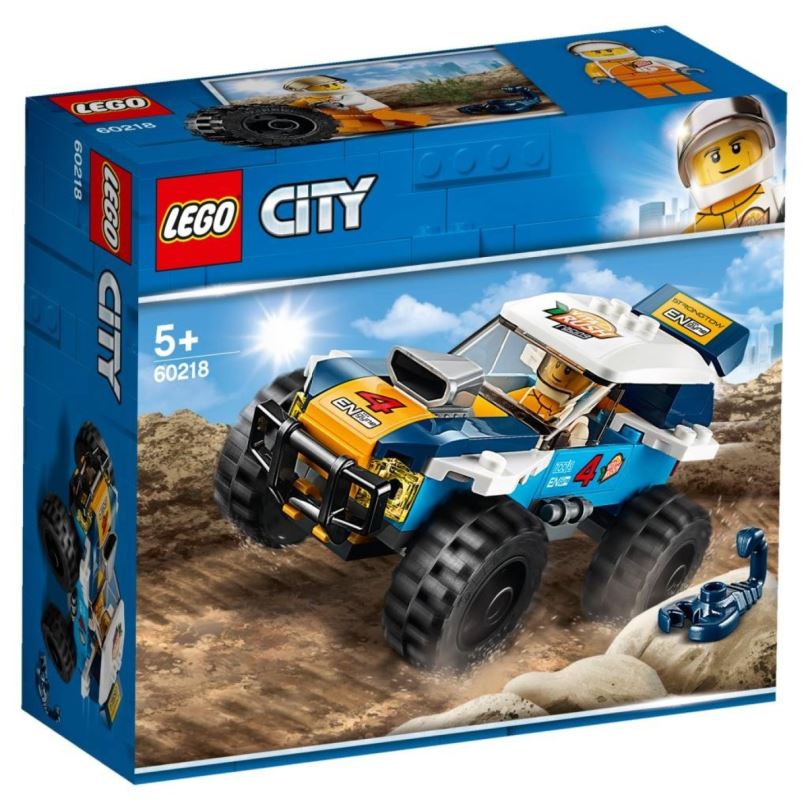 Stavebnice LEGO City 60218 Pouštní rally závoďák