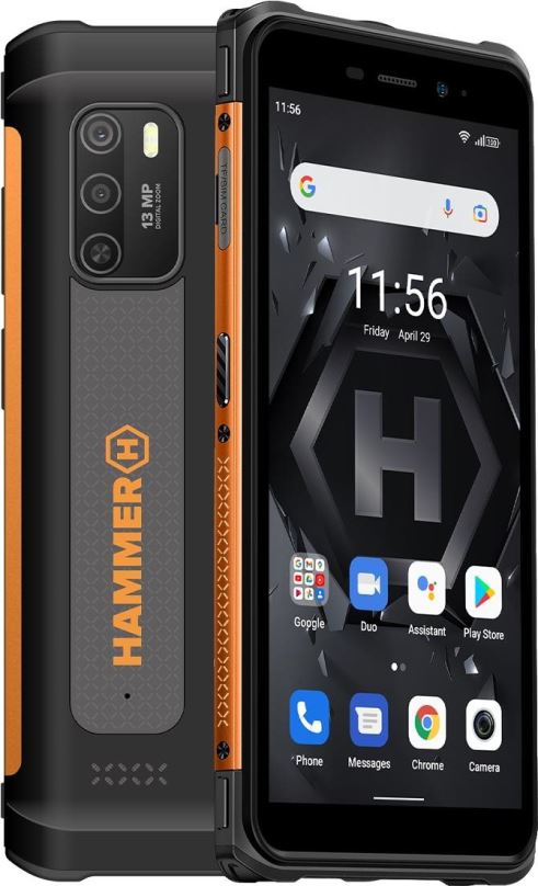 Mobilní telefon myPhone Hammer Iron 4 oranžová