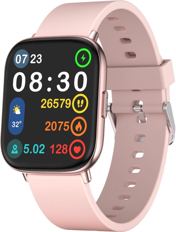 Chytré hodinky WowME Watch TS růžové