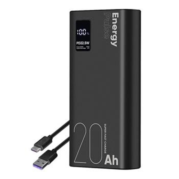 Powerbanka OBAL:ME EnergyPulse 20000mAh 22.5W Black