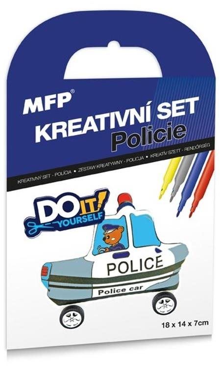 Kreativní sada Kreativní set Policie