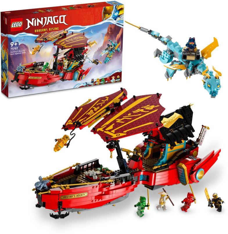 LEGO stavebnice LEGO® NINJAGO® 71797 Odměna osudu – závod s časem