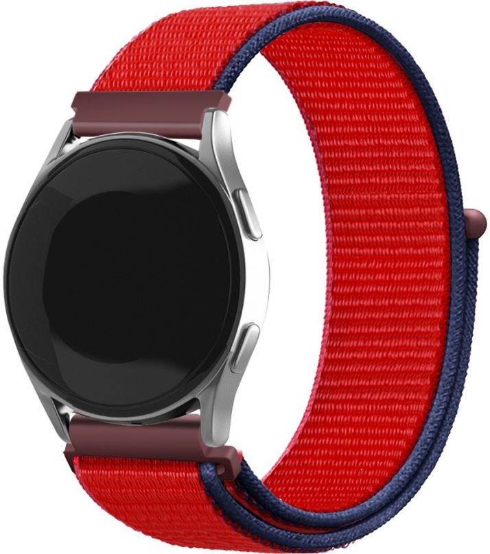 Řemínek Eternico Airy Universal Quick Release 22mm Chilli Red and Blue edge