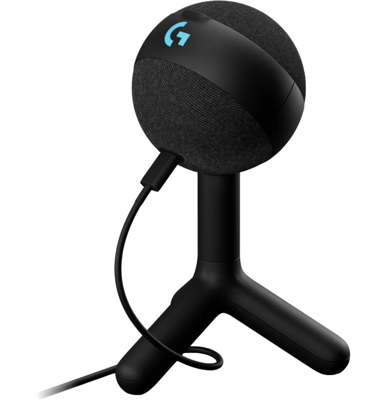 Mikrofon Logitech G Blue Yeti Orb RGB, black