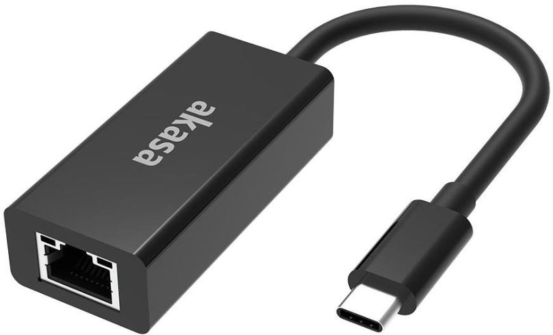 Síťová karta AKASA - USB Type-C to 2.5G Ethernet Adapter / AK-CBCA29-18BK
