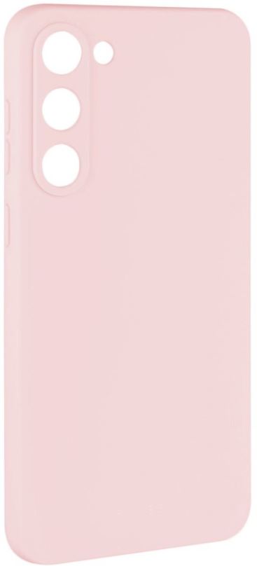 Kryt na mobil FIXED Story pro Samsung Galaxy S23 růžový