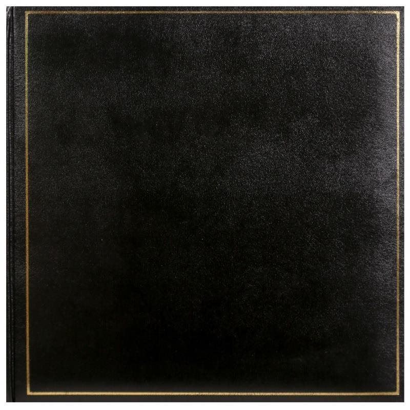 Fotoalbum KPH TRADITION na růžky, 35 x 35 cm / 80 stran, černé