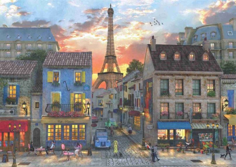Puzzle Anatolian Puzzle Pařížská ulice 3000 dílků