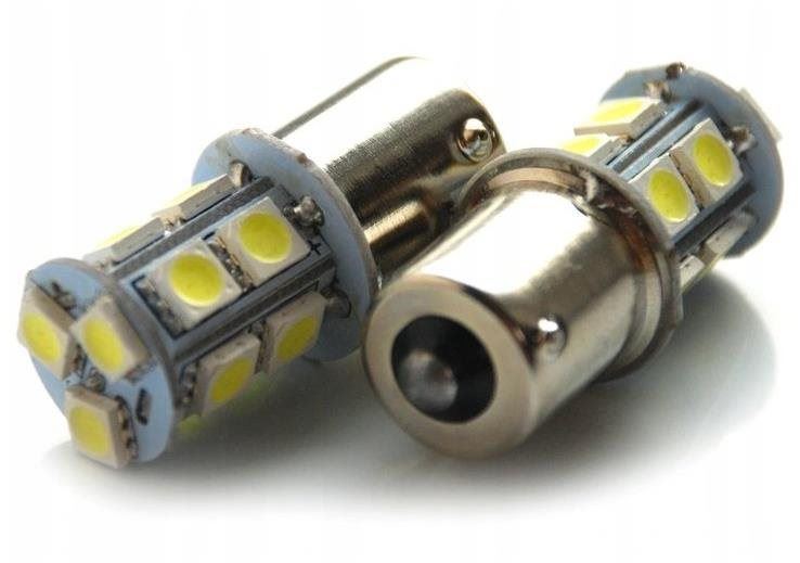 LED autožárovka Rabel 24V BA15S 13 smd 5050 P21W 1156 bílá