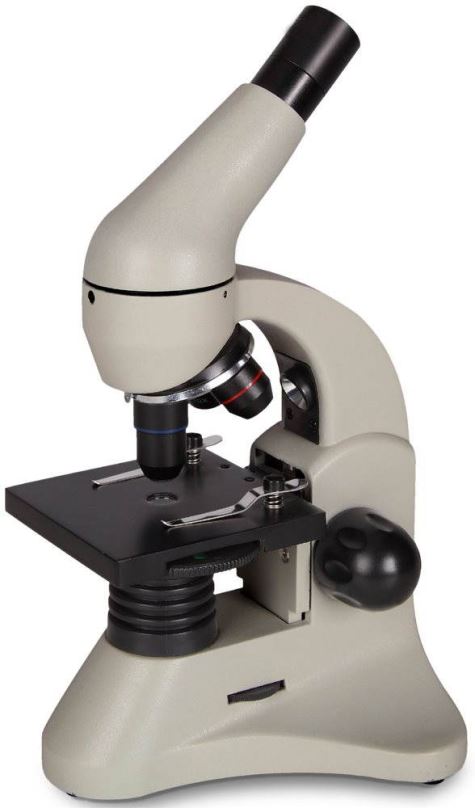 Mikroskop Levenhuk Rainbow 50L Plus Moonstone - šedý