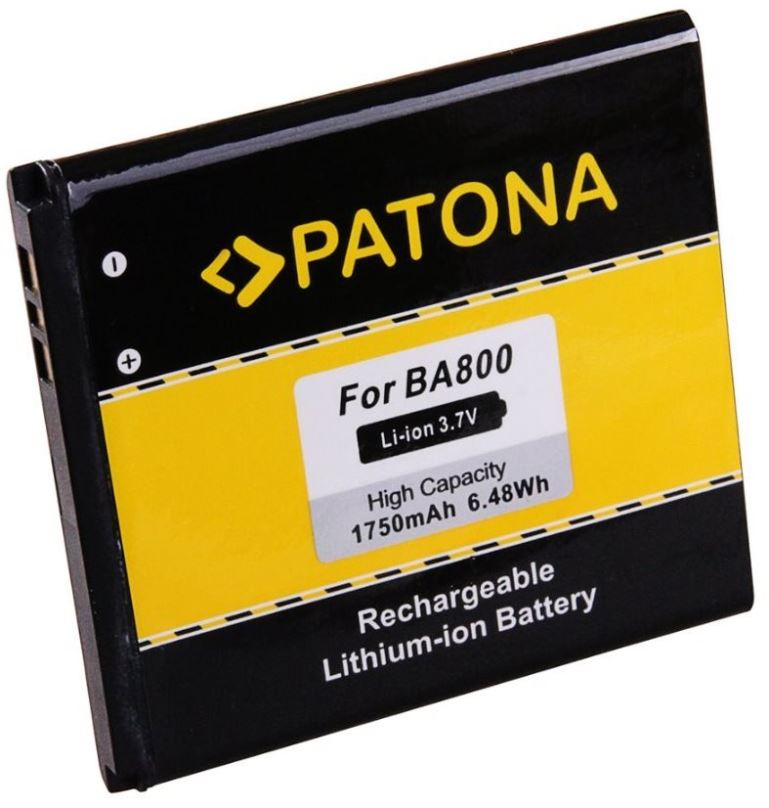 Baterie pro mobilní telefon PATONA pro Sony Ericsson BA800 1750mAh 3,7V Li-Ion