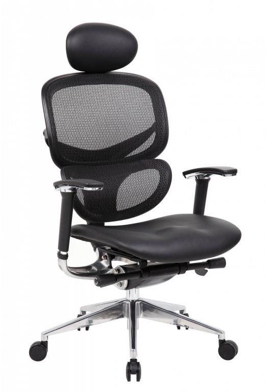 Kancelářská židle KAPA Zlín CEZAR, sedák, látka, černá
