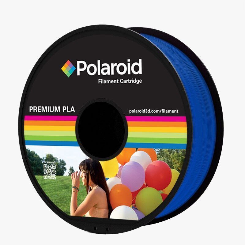 Filament Polaroid PLA Transparent - Glass Light Blue GLU 1kg