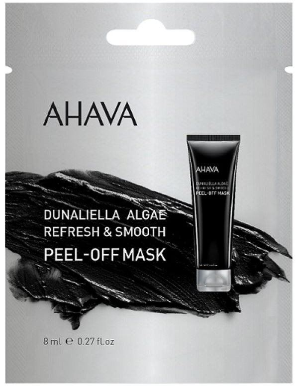 Pleťová maska AHAVA Černá slupovací čistící maska na černé tečky 8 ml