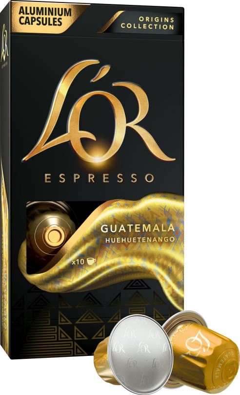 Kávové kapsle L'OR Guatemala 10ks hliníkových kapslí