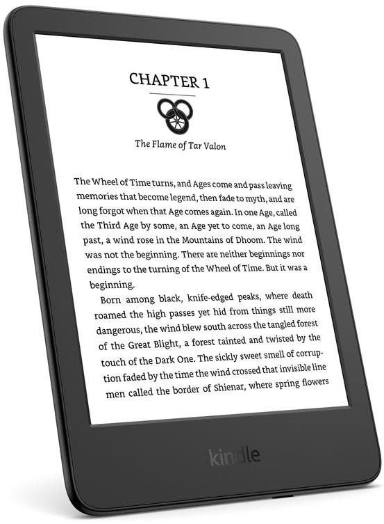 Elektronická čtečka knih Amazon Kindle 2022, 16GB, černý, bez reklam