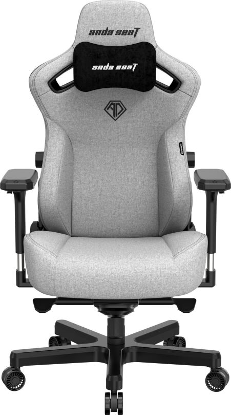 Herní židle Anda Seat Kaiser Series 3 Premium Gaming Chair - XL Grey Fabric