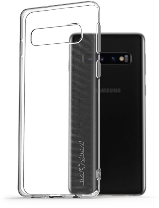 Kryt na mobil AlzaGuard Crystal Clear TPU Case pro Samsung Galaxy S10