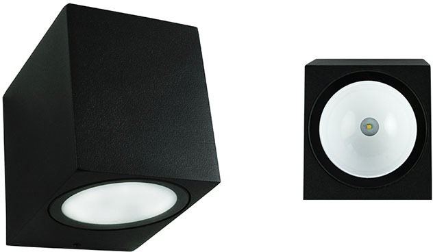LED světlo McLED LED svítidlo Revos S, 3W, 3000K, IP65, černá barva