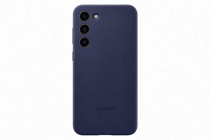 Kryt na mobil Samsung Galaxy S23+ Silikonový zadní kryt Navy