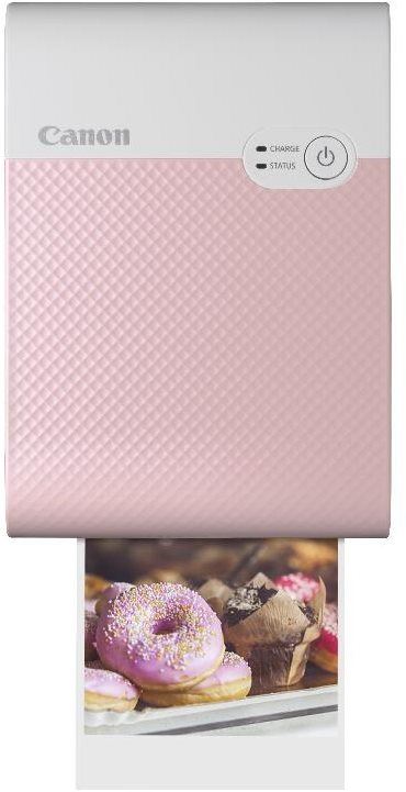Termosublimační tiskárna Canon SELPHY Square QX10 růžová KIT (vč. 20ks papíru)