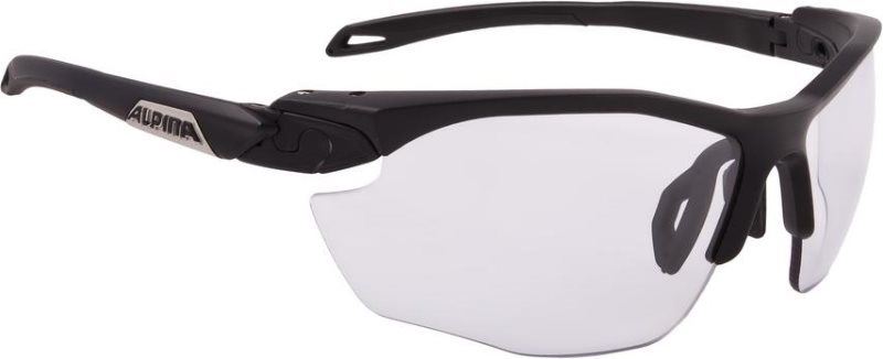 Cyklistické brýle Alpina Twist Five HR VL+ black matt