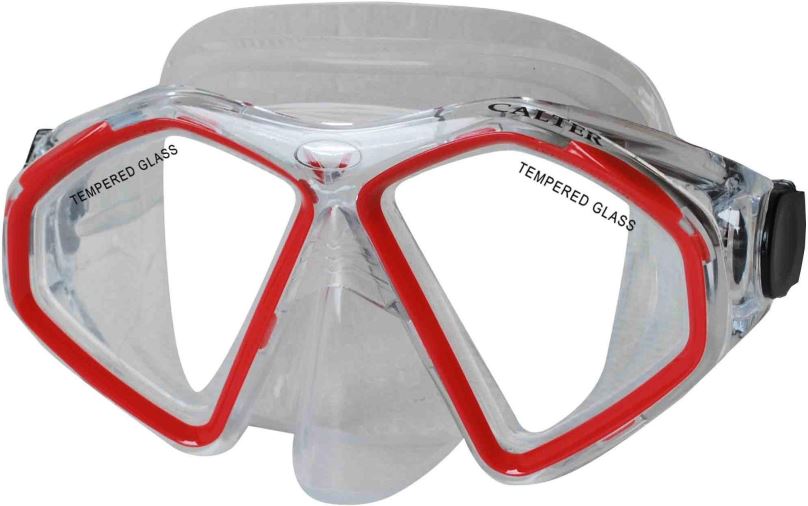 Potápěčské brýle Calter Senior 283S červená
