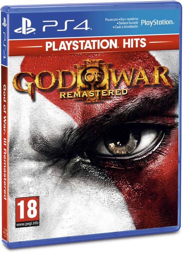 Hra na konzoli God of War III Remaster Anniversary Edition - PS4