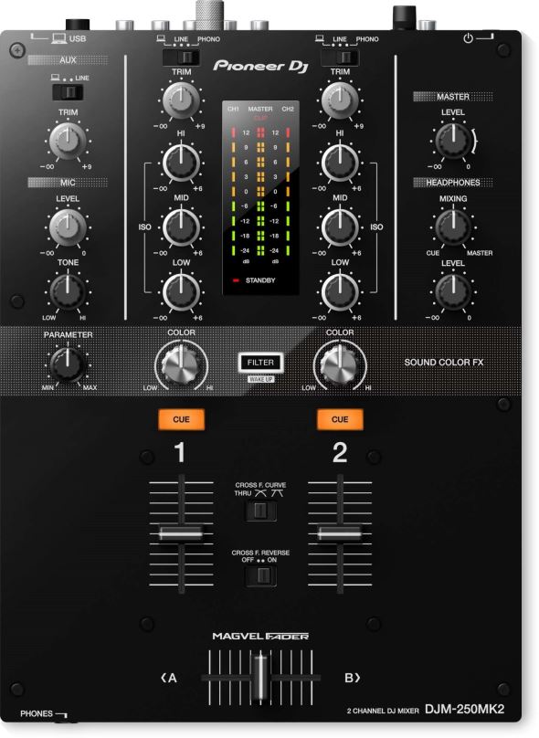 Mixážní pult Pioneer DJM-250MK2 černá