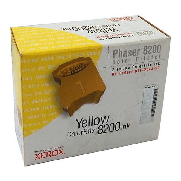 Xerox originální toner 16204300, yellow, 2800str., Xerox Phaser 8200, 2ks, O