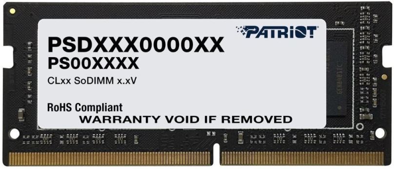 Operační paměť Patriot SO-DIMM 32GB DDR4 3200MHz CL22 Signature Line