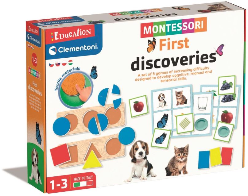 Interaktivní hračka Montessori  První objevování