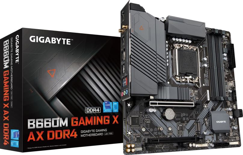 Základní deska GIGABYTE B660M GAMING X AX DDR4