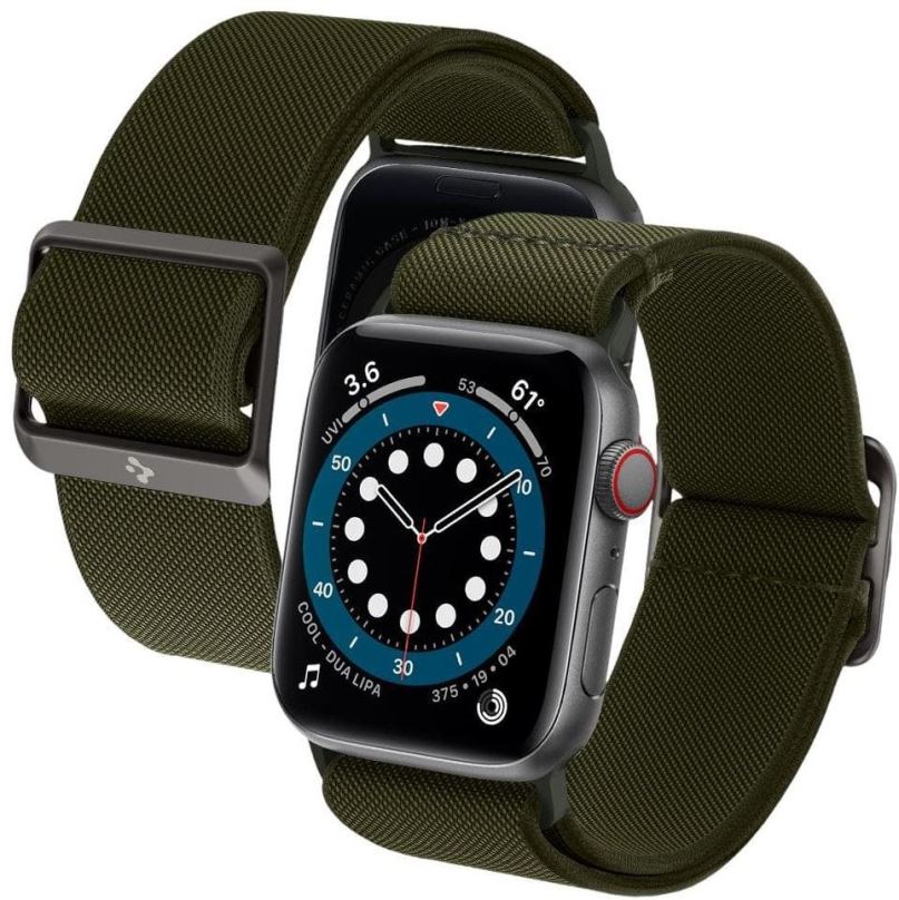 Řemínek Spigen Lite Fit Khaki Apple Watch 42mm / 44mm / 45mm / Ultra 49mm