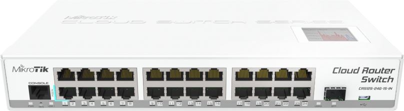 Switch Mikrotik CRS125-24G-1S-IN