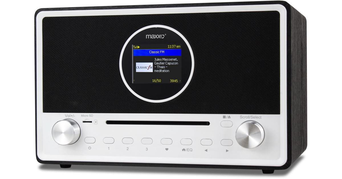 Maxxo DAB+ internetové rádio - CD03