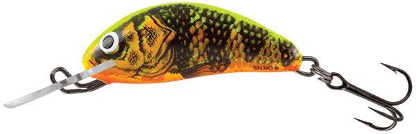 Salmo Wobler Hornet Floating 3,5cm 2,2g Gold Fluo Perch