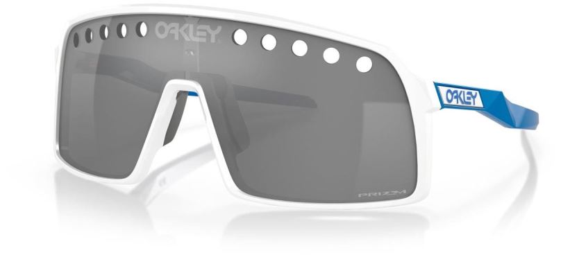 Cyklistické brýle Oakley Sutro Eyeshade OO9406-62 Heritage Colors Polished White Prizm Black