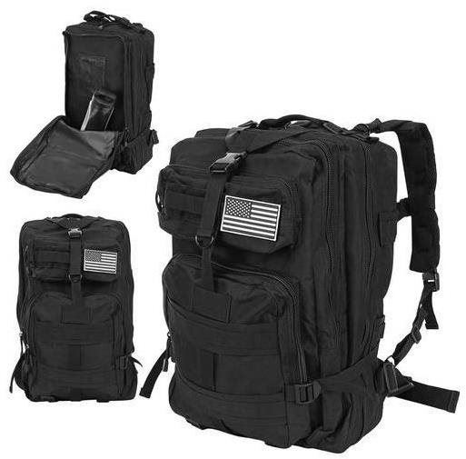 Turistický batoh Černý XL vojenský batoh