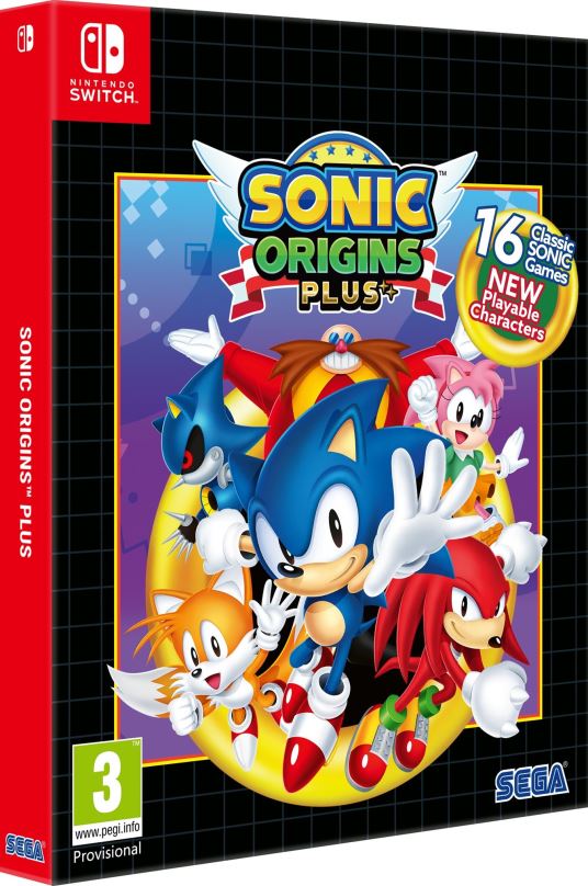 Hra na konzoli Sonic Origins Plus: Limited Edition - Nintendo Switch