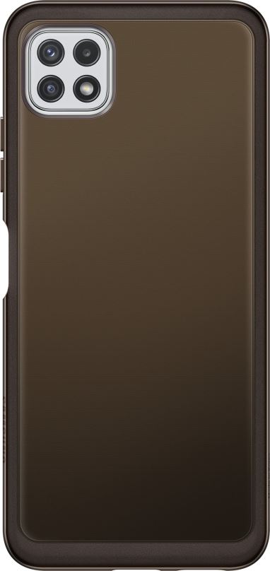 Kryt na mobil Samsung poloprůhledný zadní kryt pro Galaxy A22 5G černý
