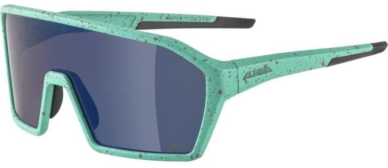 Cyklistické brýle RAM Q-LITE turquoise blur matt