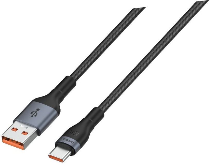 Datový kabel Eloop S7 USB-C -> USB-A 5A Cable 1m Black