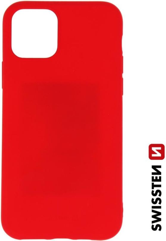 Kryt na mobil Swissten Soft Joy pro Apple iPhone 11 Pro červená