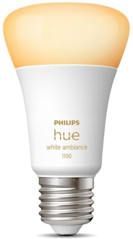 Philips Hue 8719514291119 LED žárovka 1x8W | E27 | 1100lm | 2200-6500K - White Ambiance, stmívatelná, Bluetooth