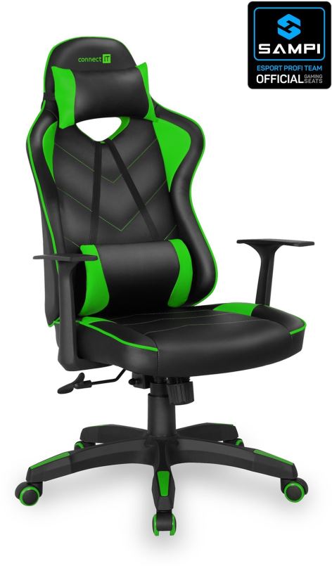 Herní židle CONNECT IT LeMans Pro CGC-0700-GR, green